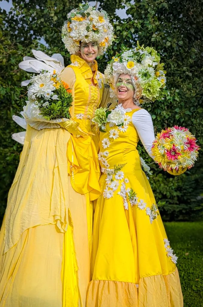 duo de fleurs animation