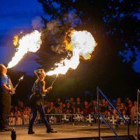 spectacle crachage de feu