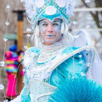 Une beaute de glace et un regard envoutant pour cette dame nature