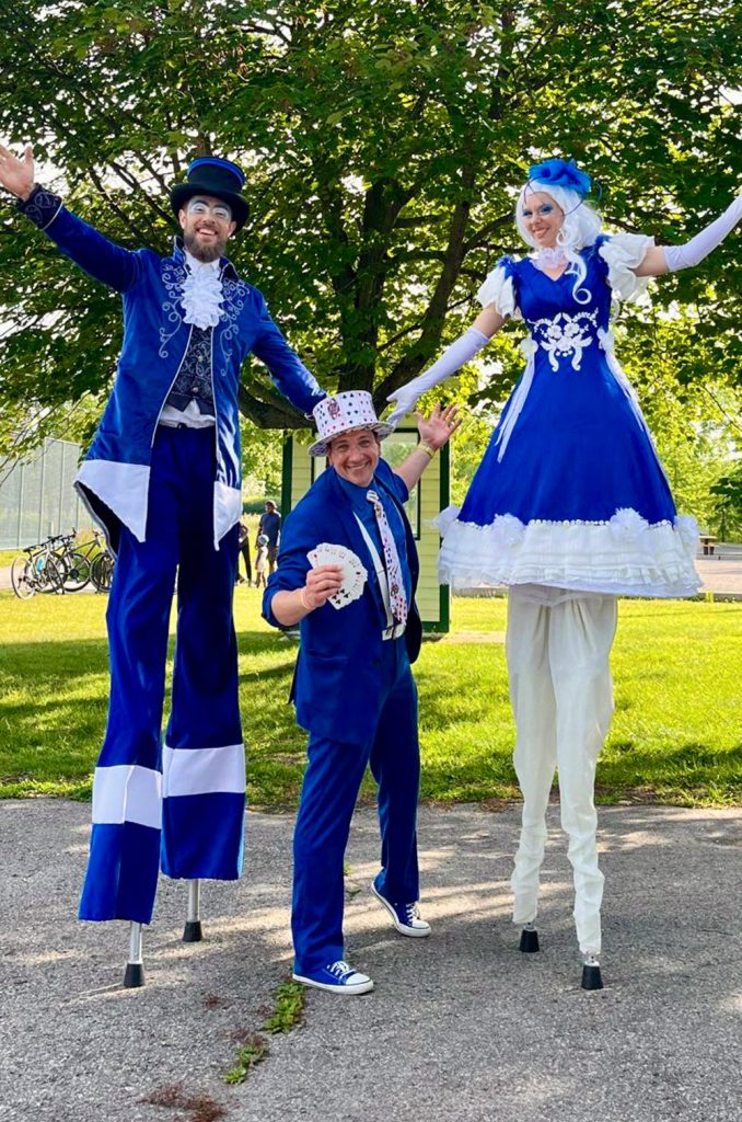 trio-balle-Baptiste-et-Mr-Bleu trio Saint-Jean