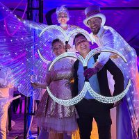 bal en blanc trio