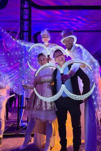 bal en blanc trio