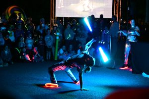 jongleur lumineux staff
