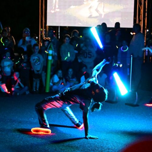jongleur lumineux staff